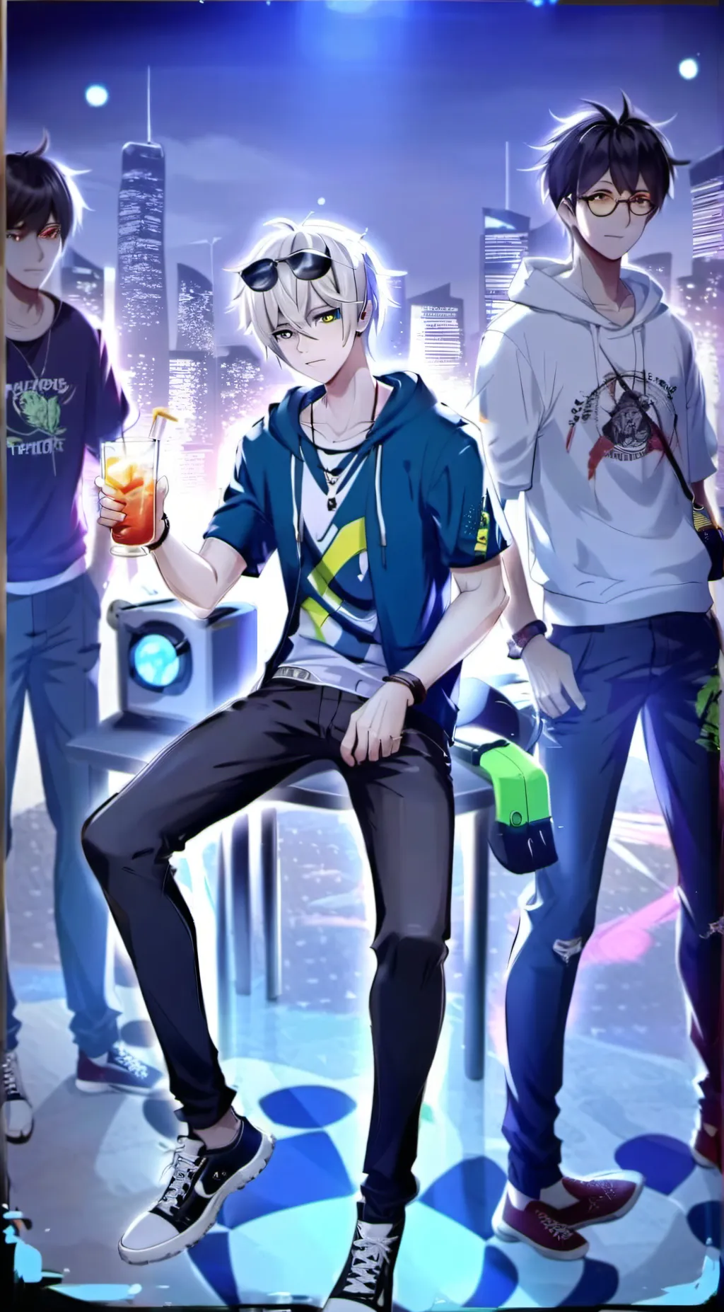 ai character: Ryan. background