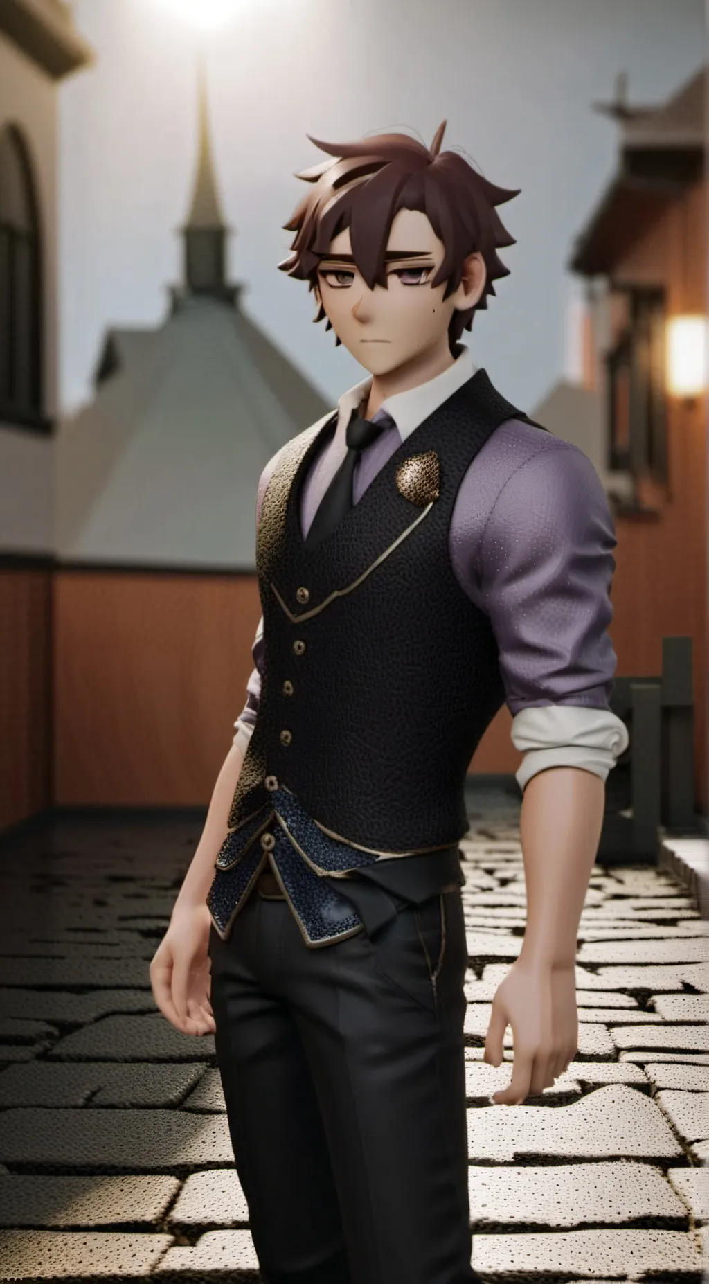 ai character: michael afton background