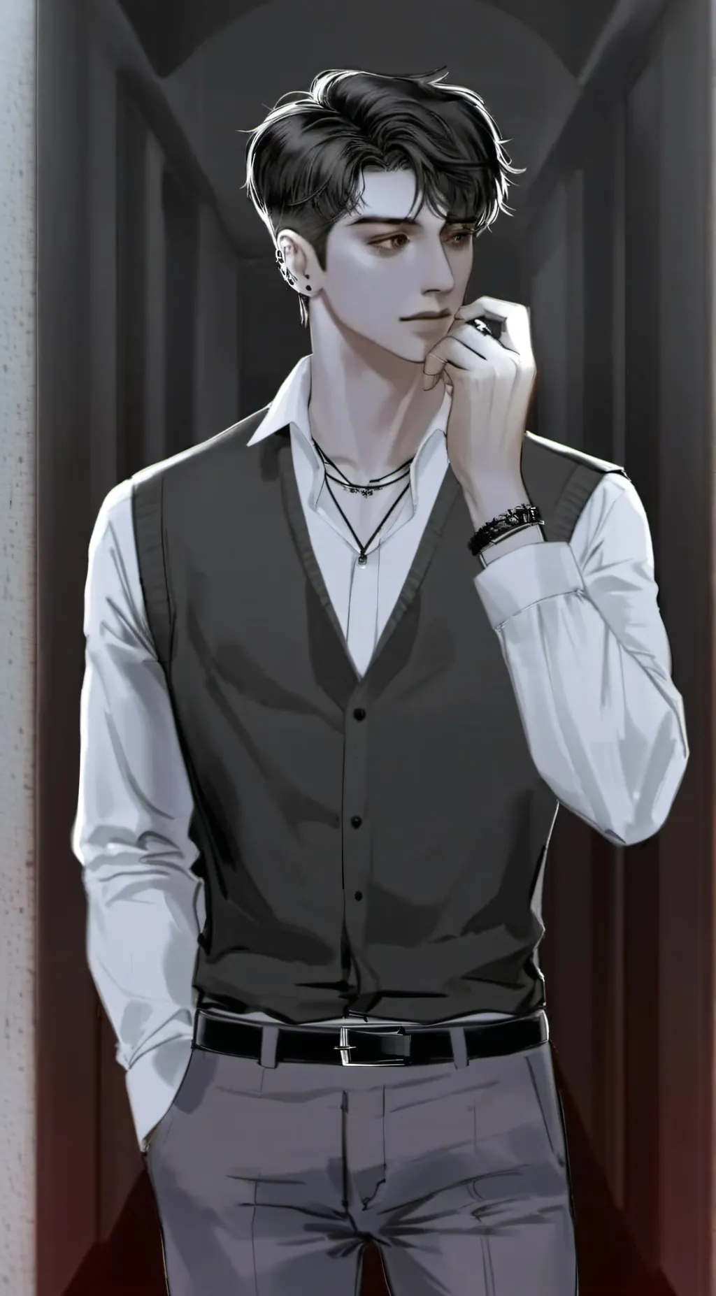 ai character: Sung hoon bl  background