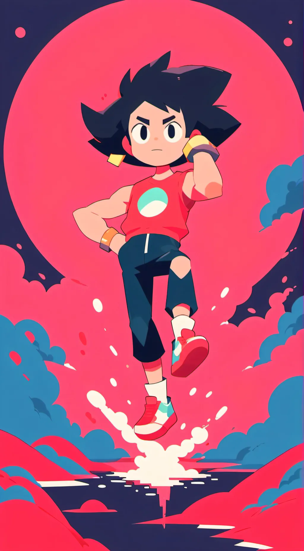 ai character: steven universe background