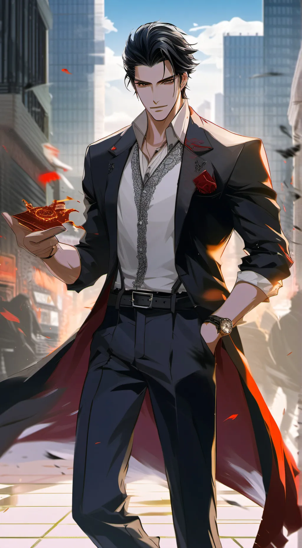 ai character: Magnus  background