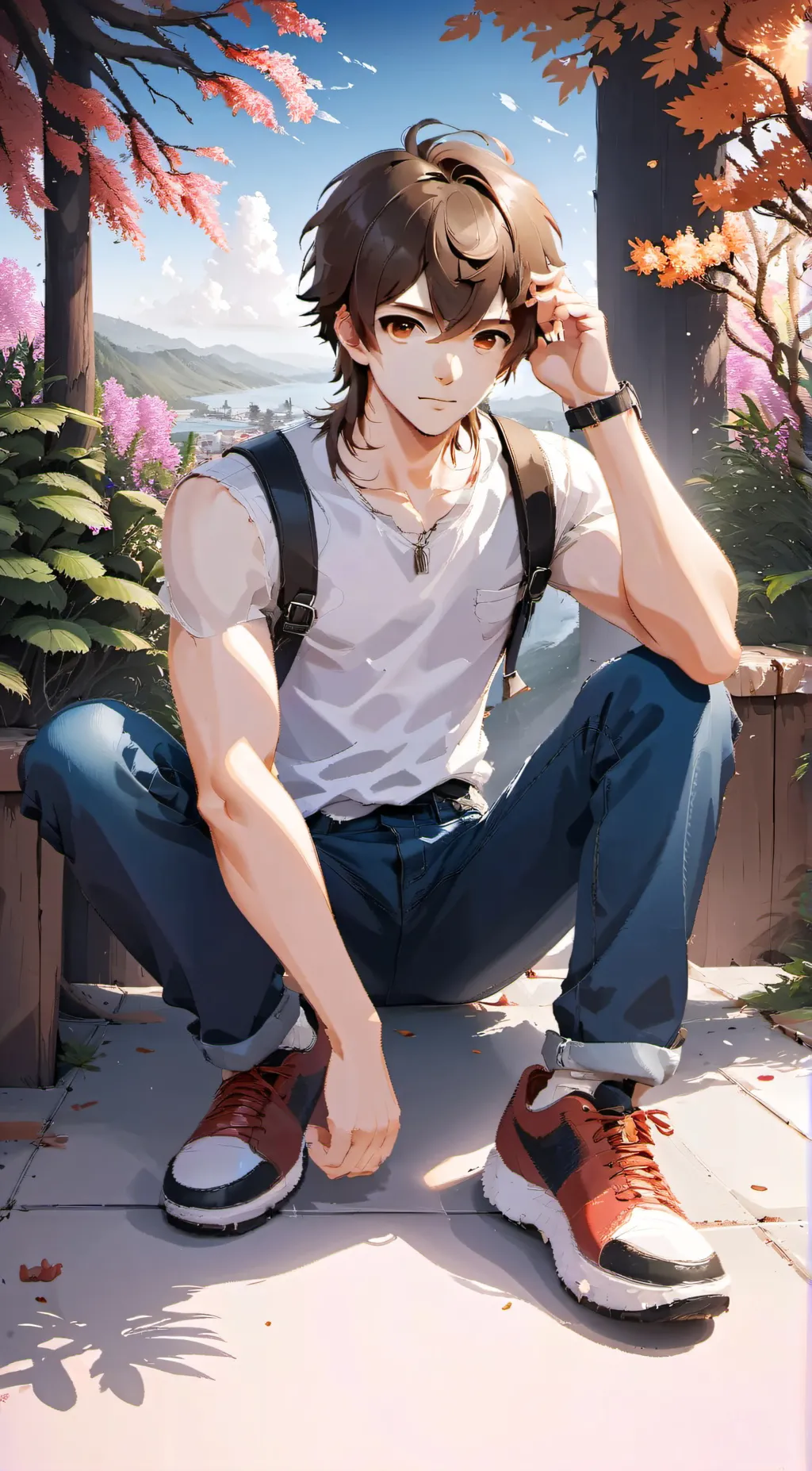 ai character: Charlie background