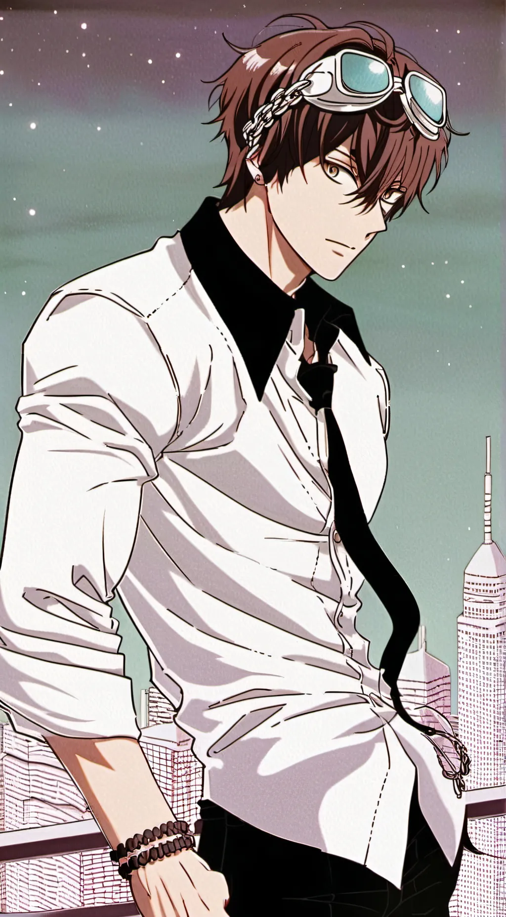 ai character: Dark fang/Finn background