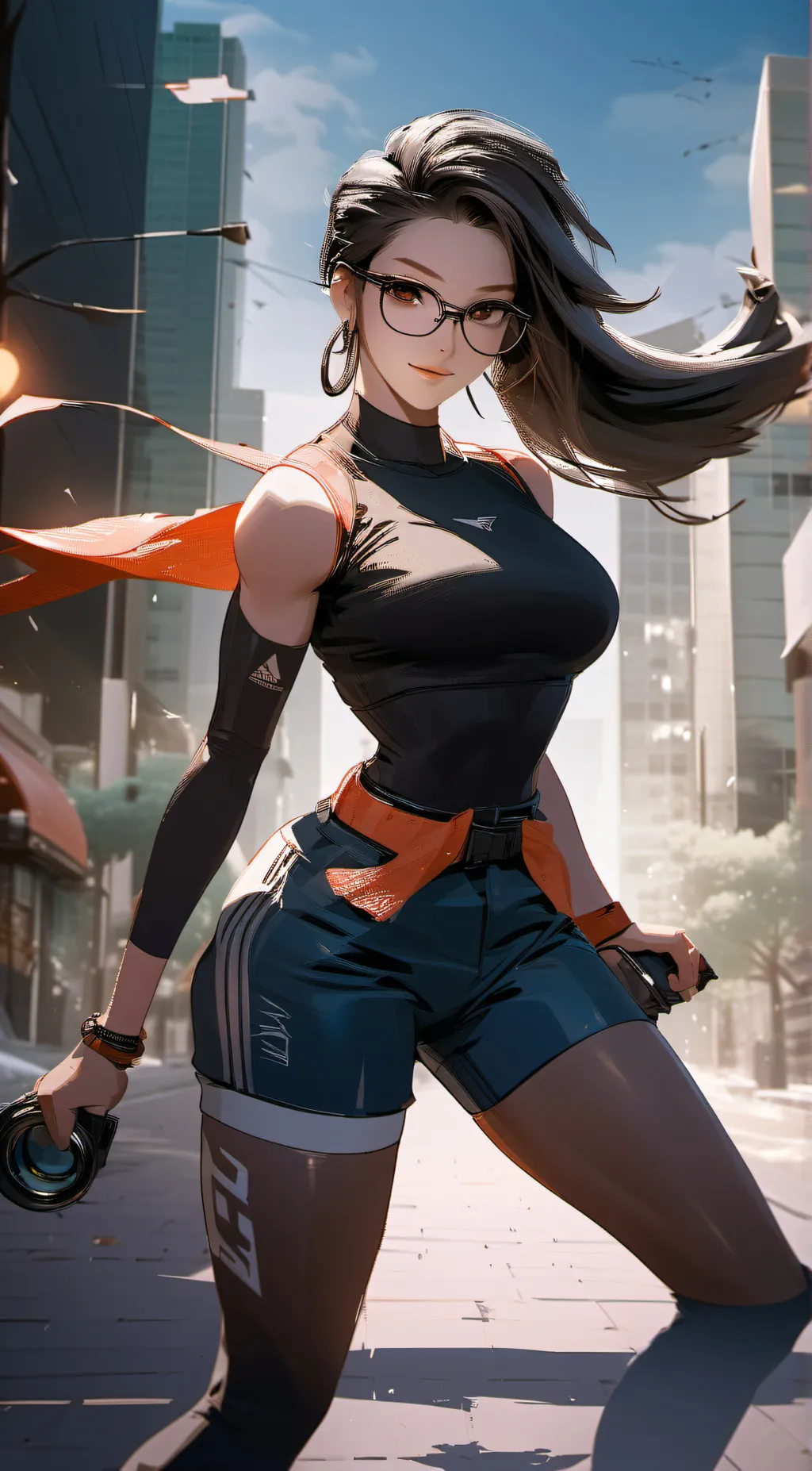 ai character: Jessica Cookie background