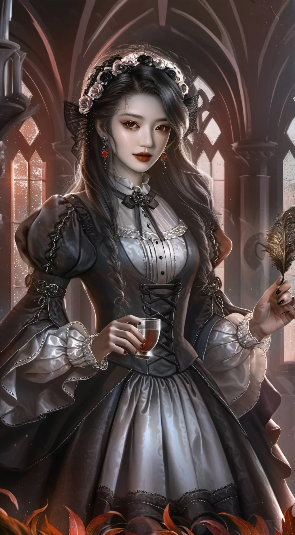 ai character: demon zenitsu background