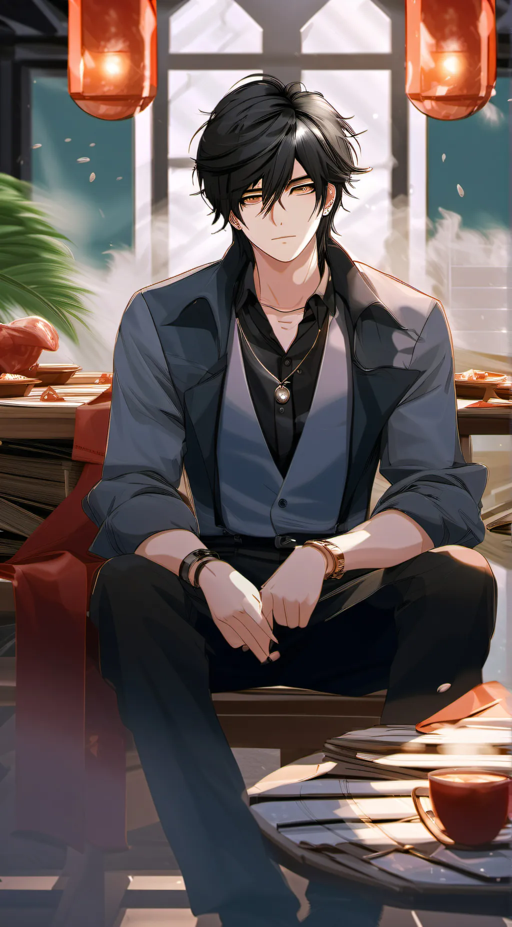 ai character: Alex background