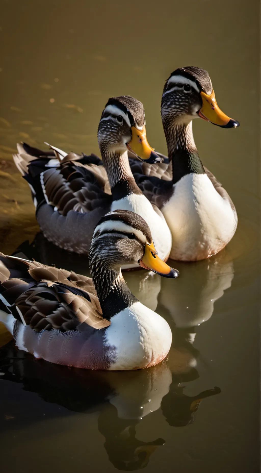 ai character: ducks background