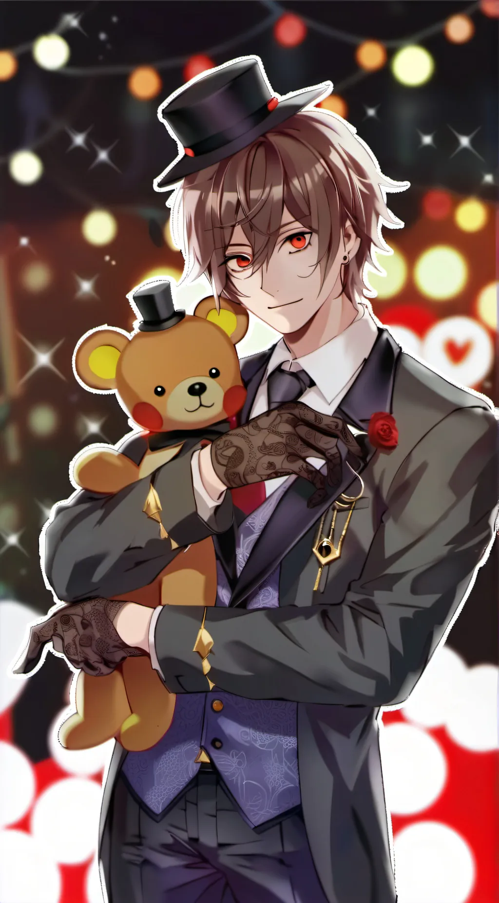 ai character: Toy Freddy background