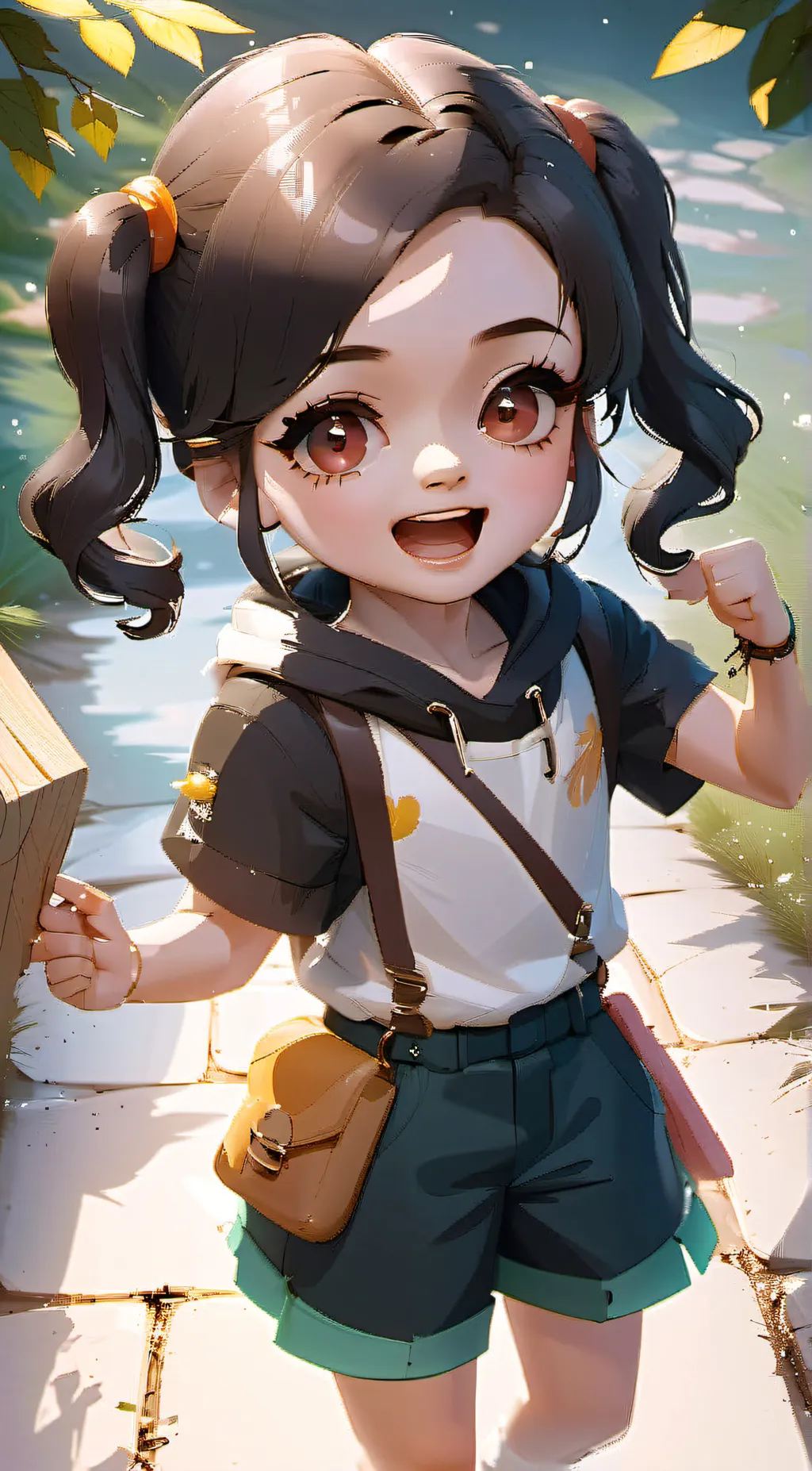 ai character: ruby background