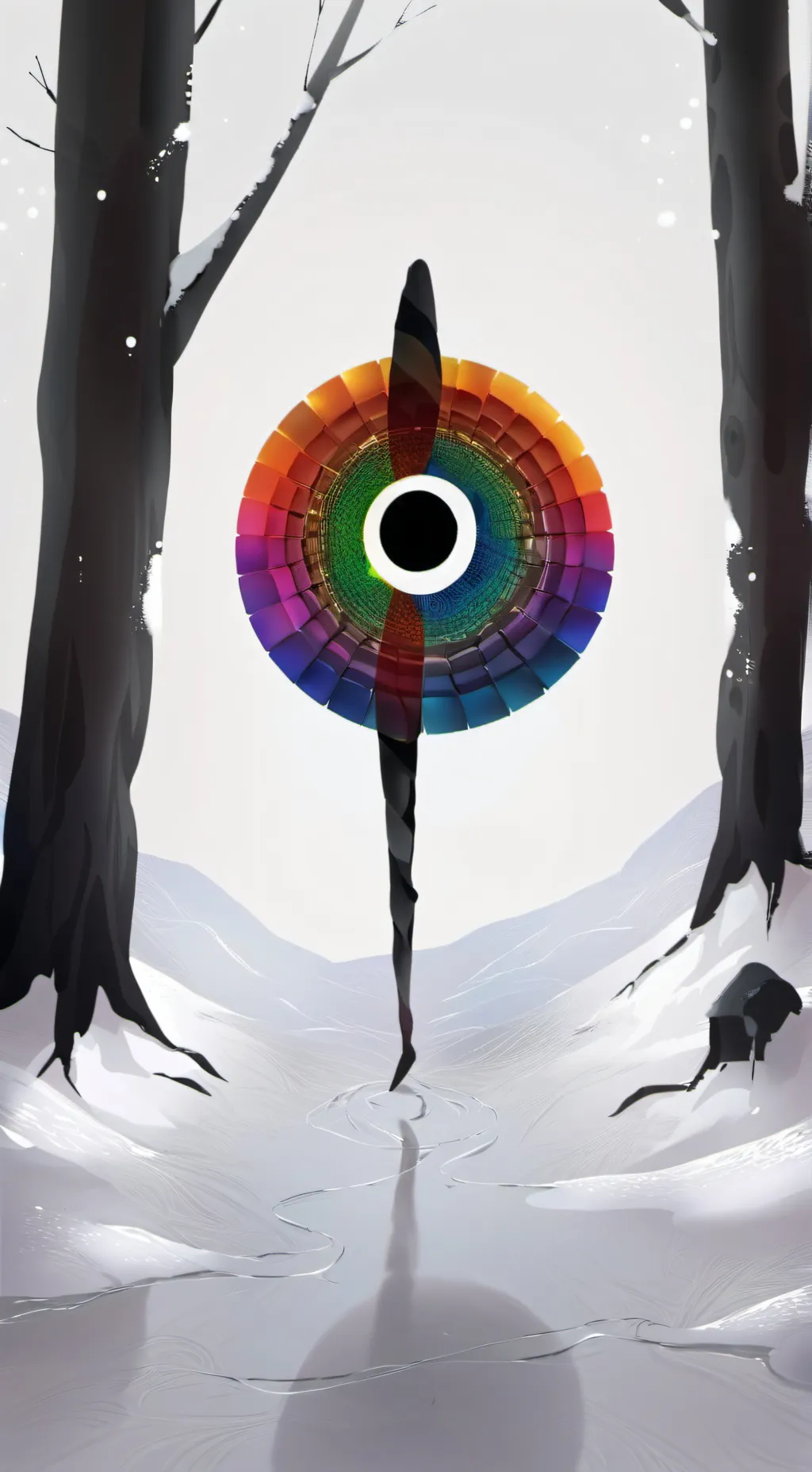 ai character: Light relativity background