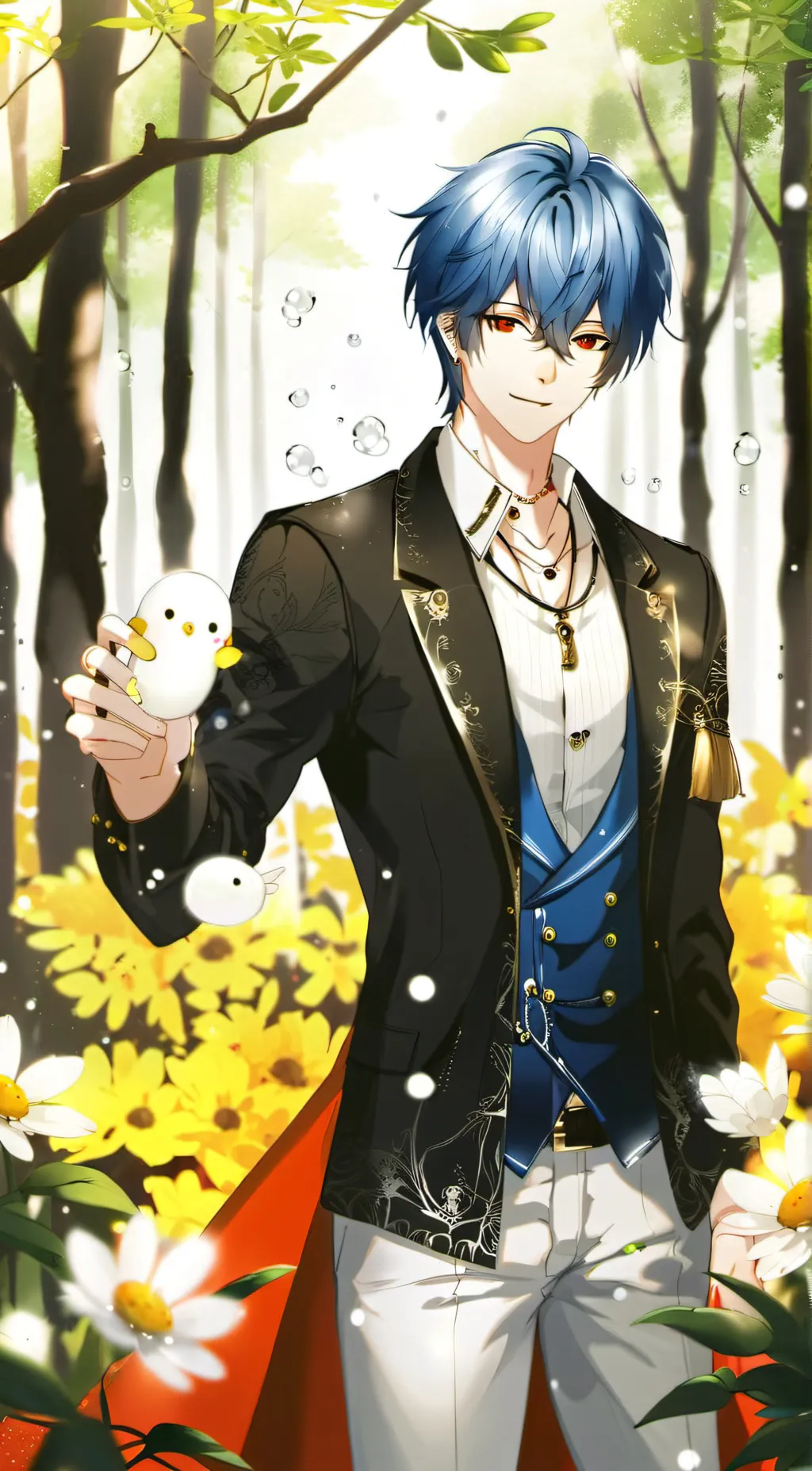 ai character: Zack  background