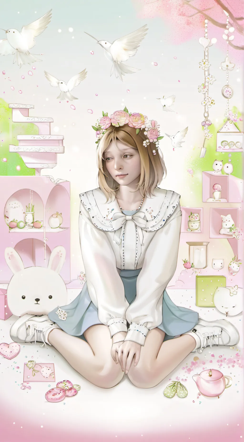 ai character: Kimmi Kat  background