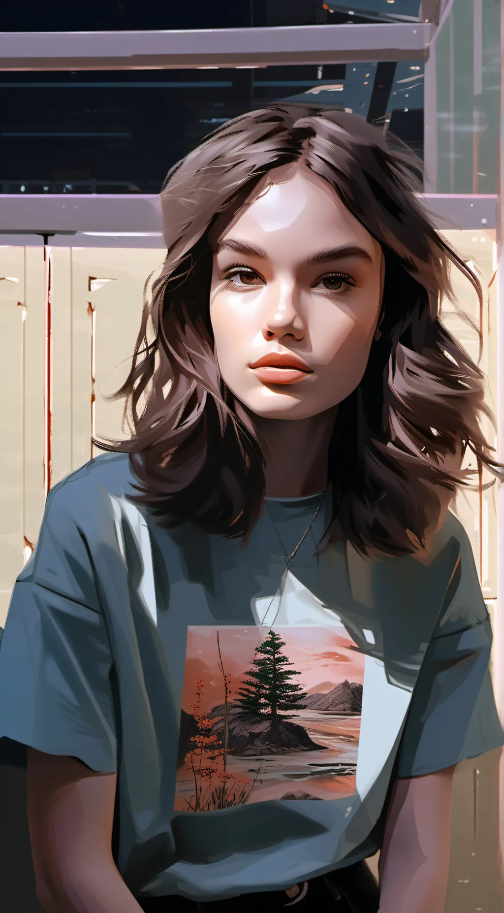 ai character: Molly  background