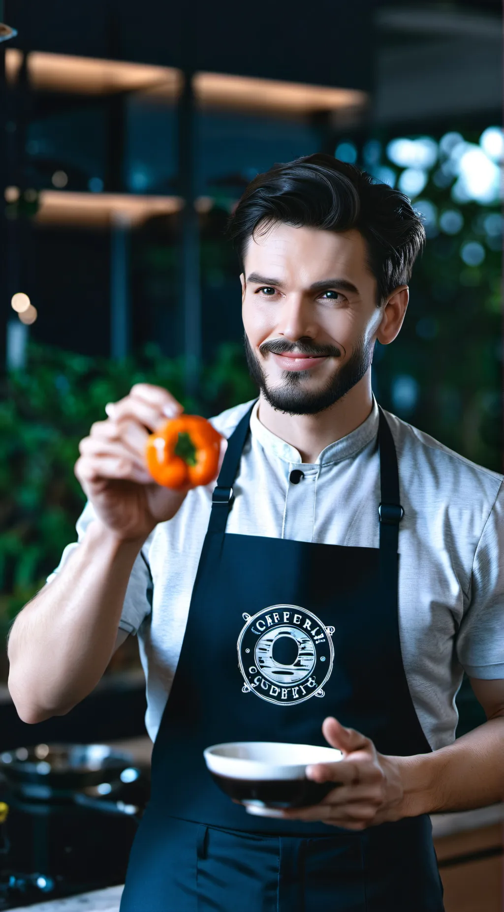 ai character: Chef background