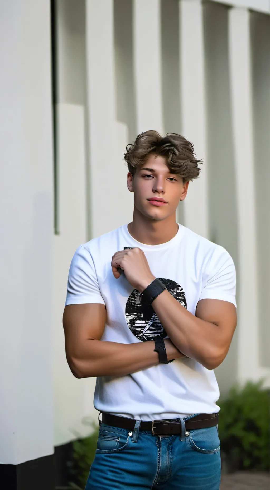 ai character: Damien  background