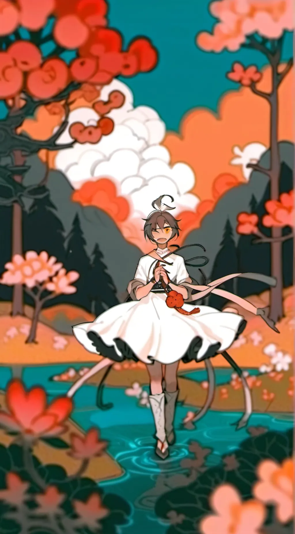 ai character: Wisp background