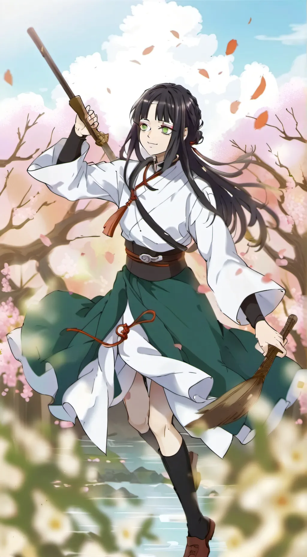 ai character: Mugen  background