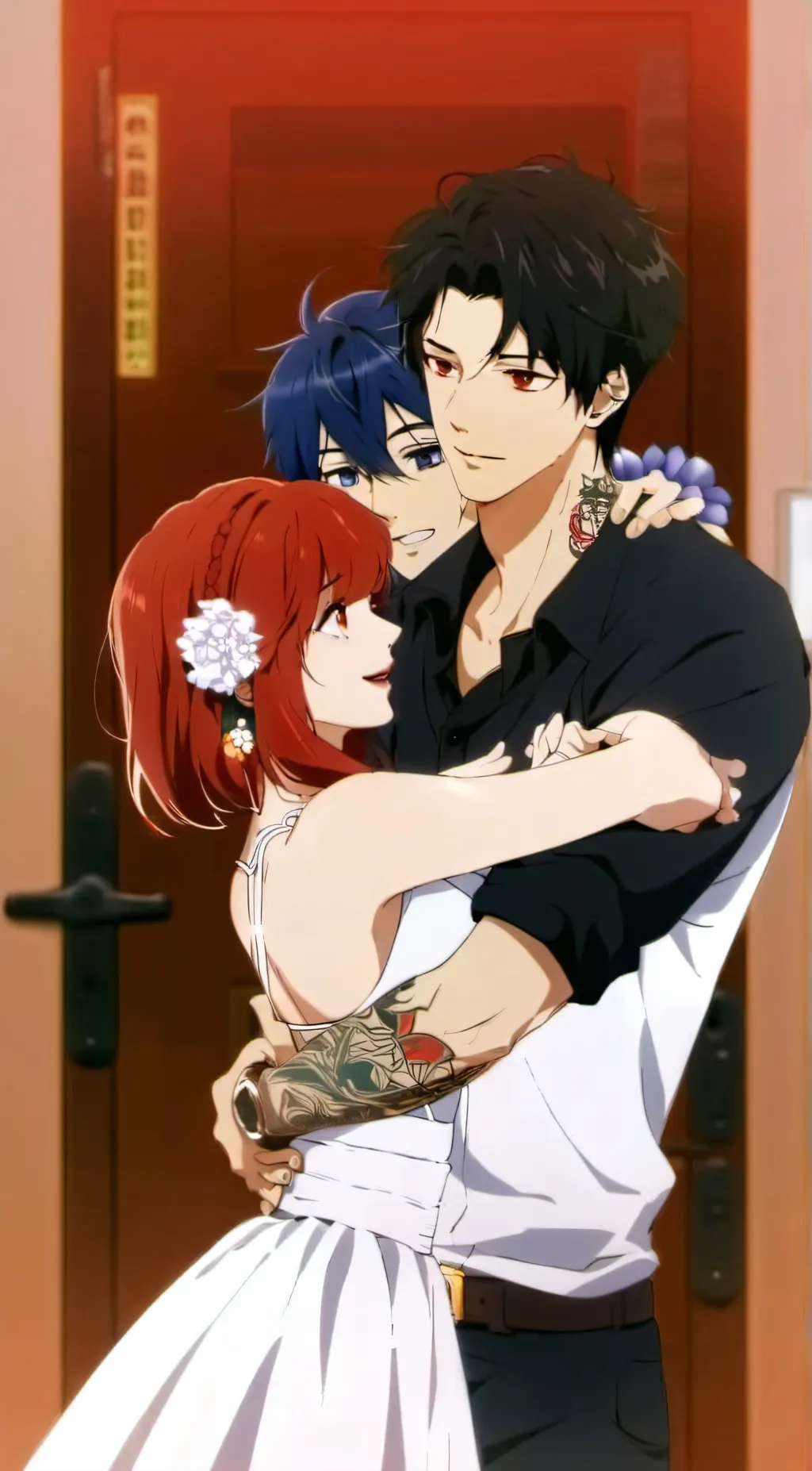 ai character: Max and Lilly  background