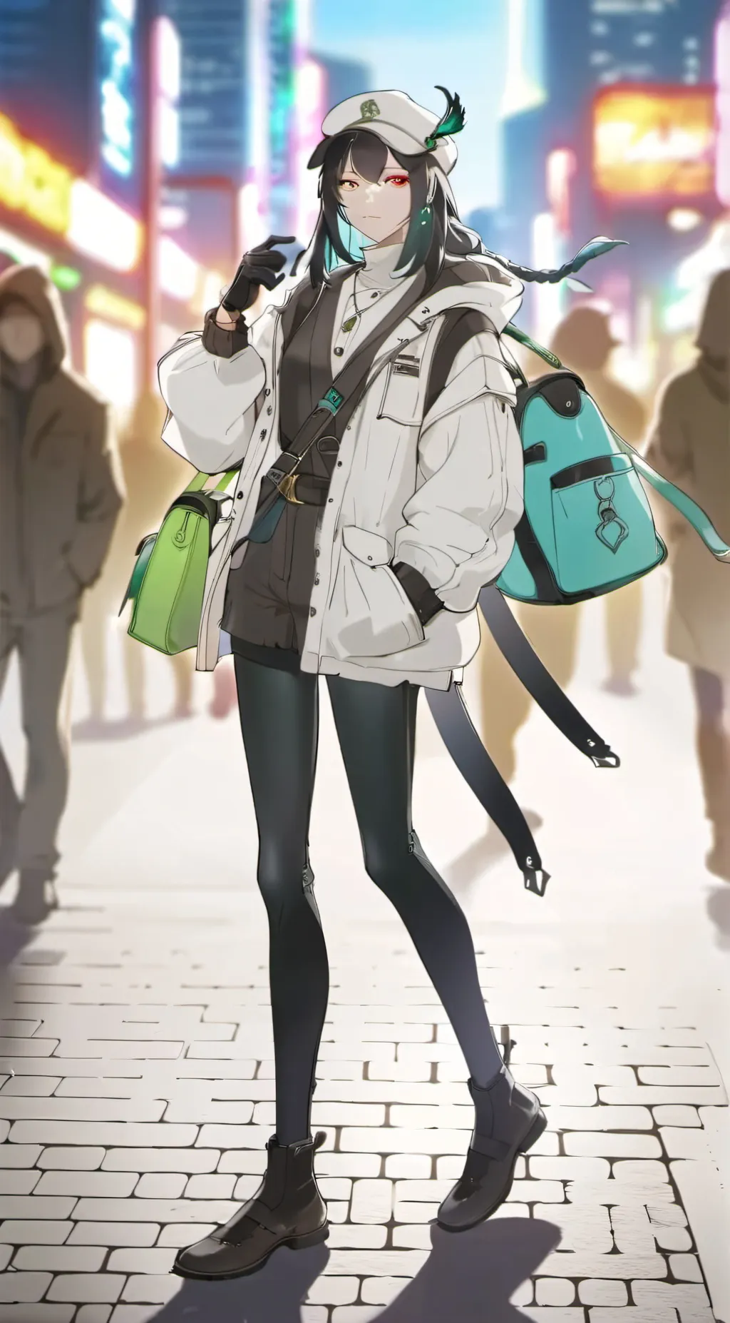 ai character: Pica background