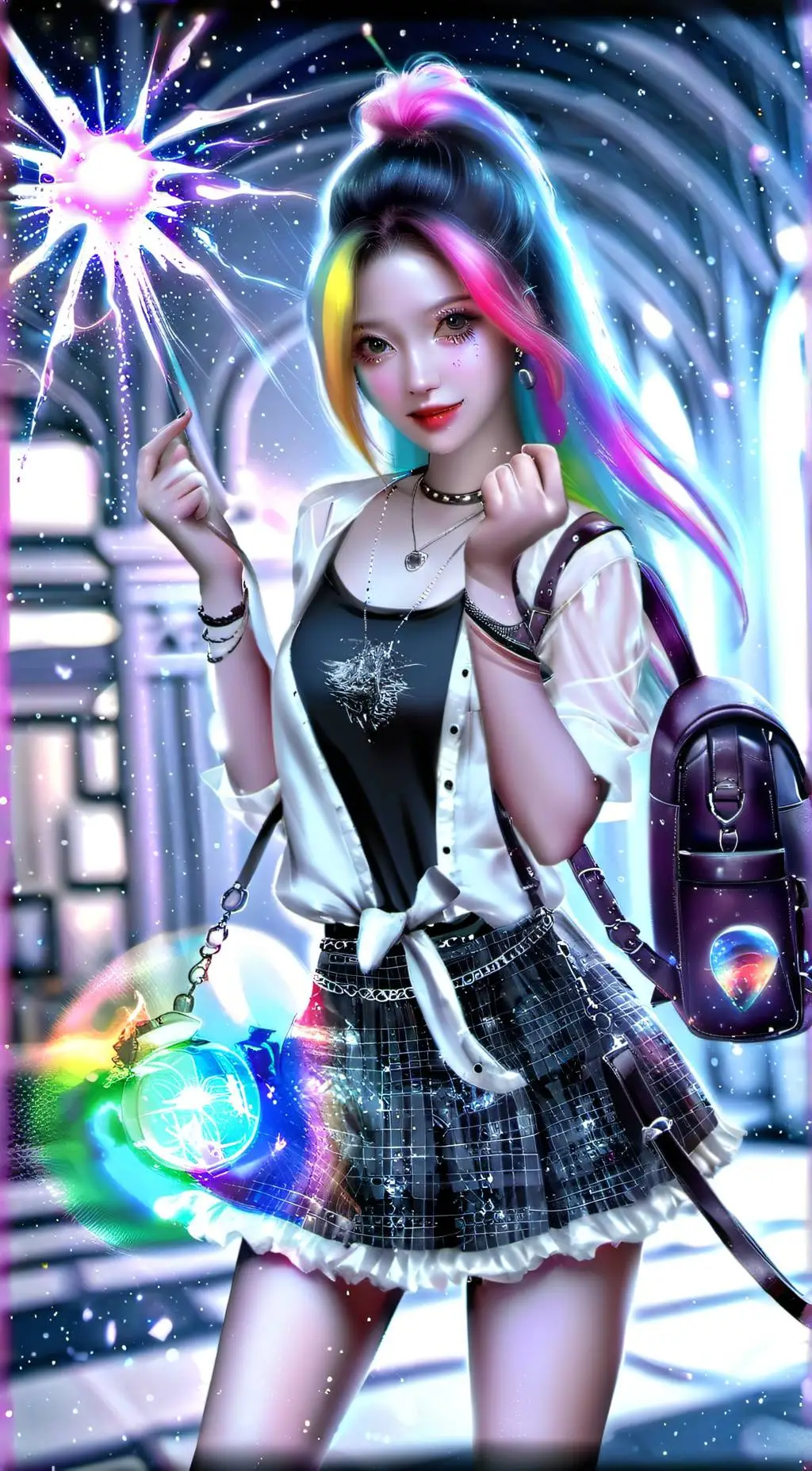 ai character: Loren Evenony background