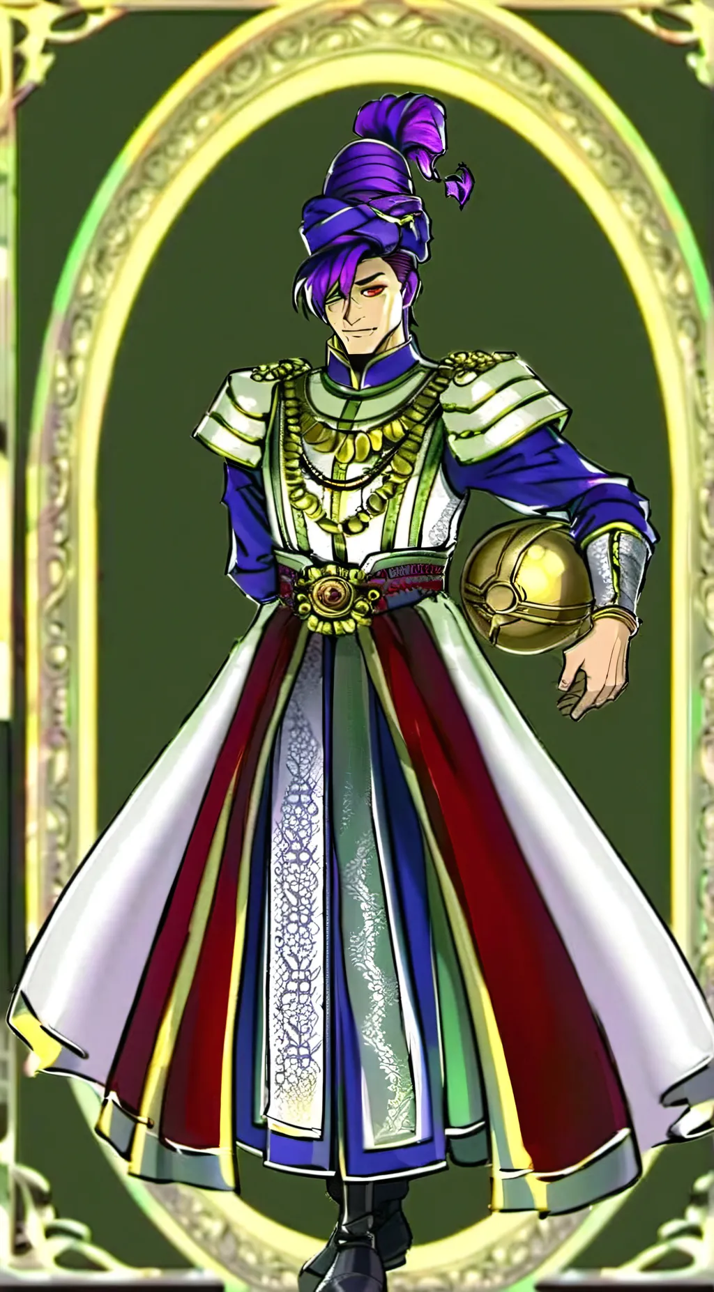 ai character: Monty Gator background