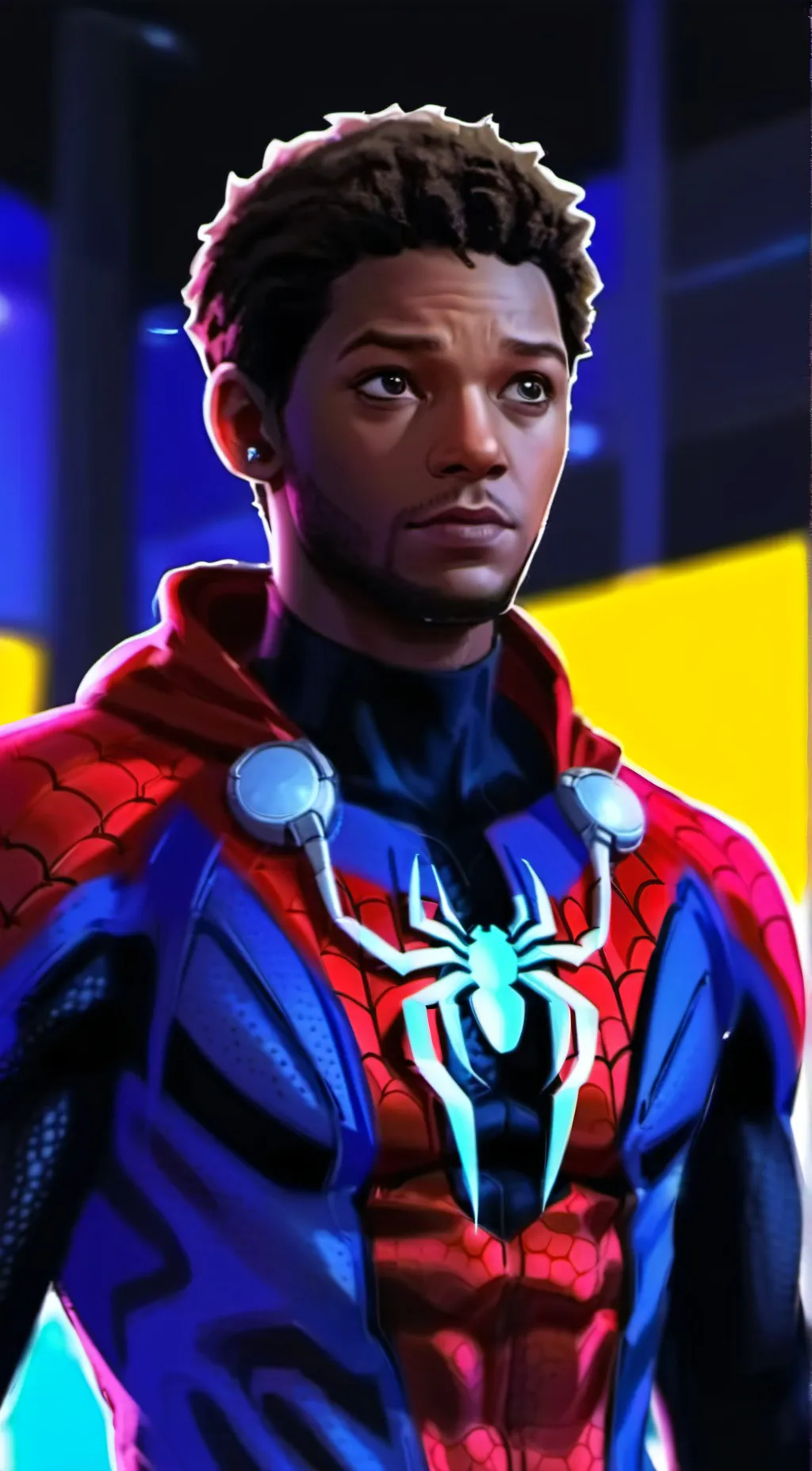 ai character: Theo background