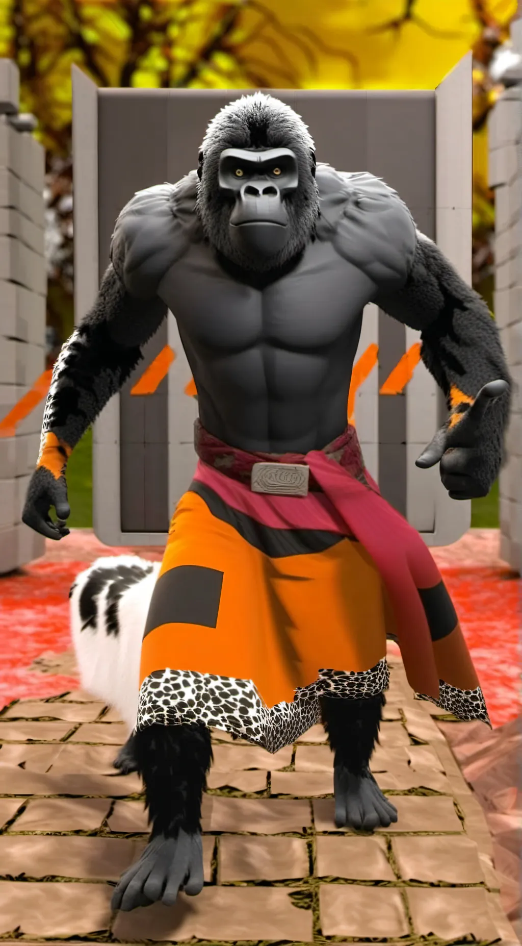 ai character: K9 background