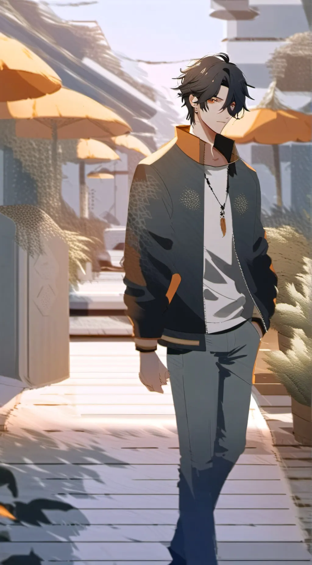 ai character: Ethan background