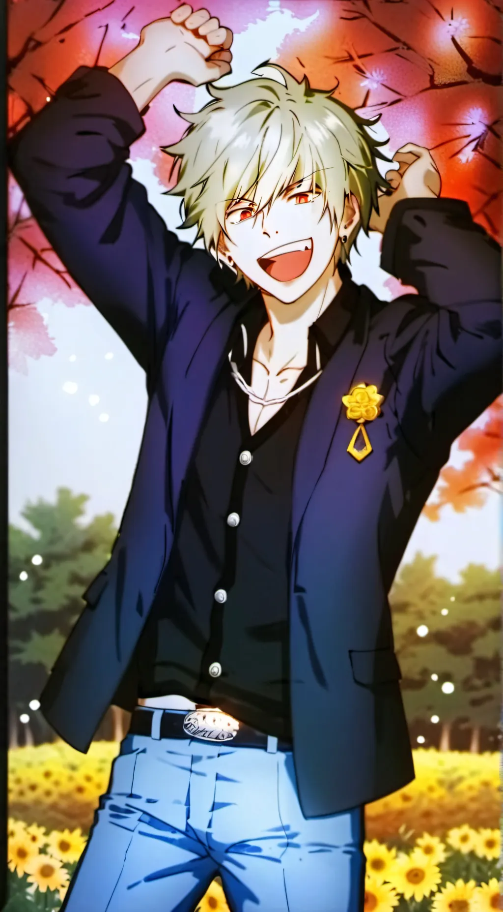 ai character: Bakugo--Villain background