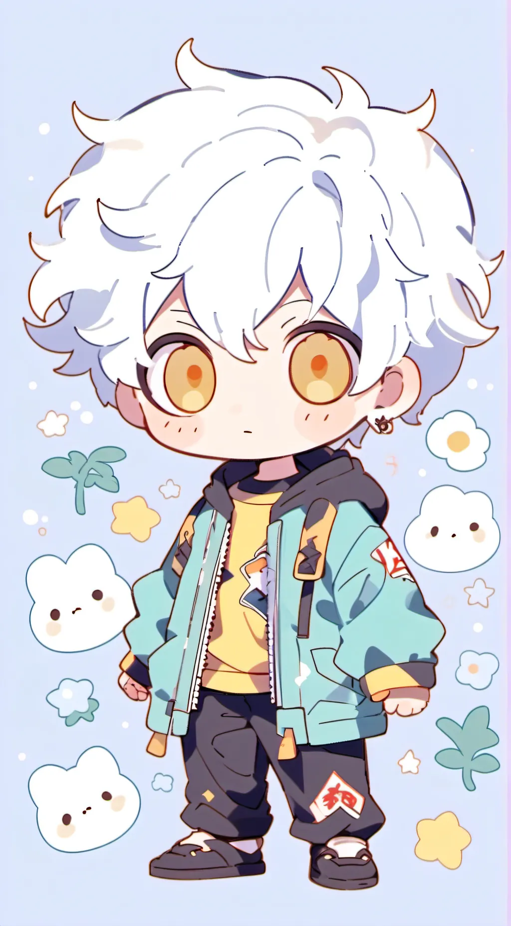 ai character: Lucas background