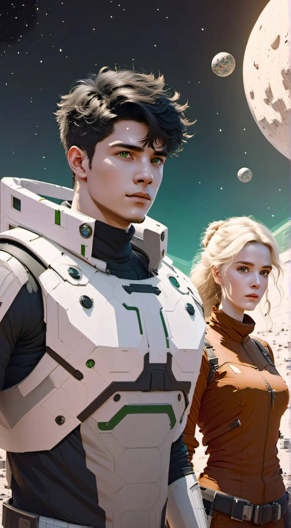 ai character: Sky background