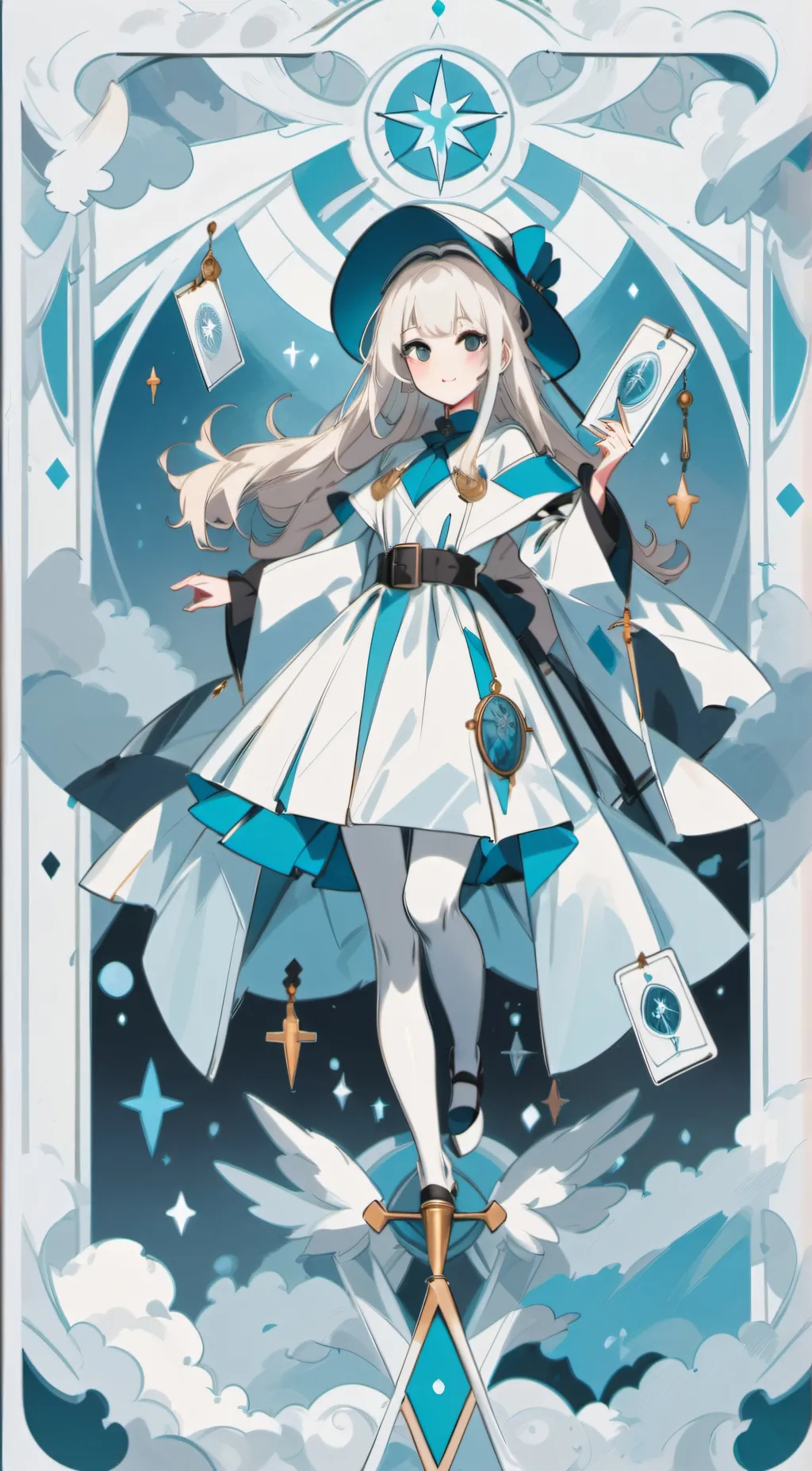 ai character: Monica background