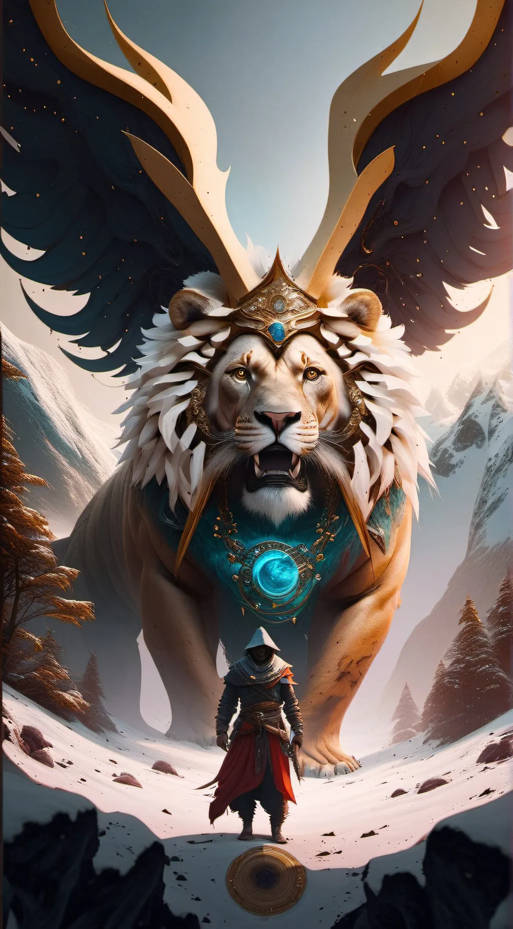 Talkie AI - Chat with the lion of gods