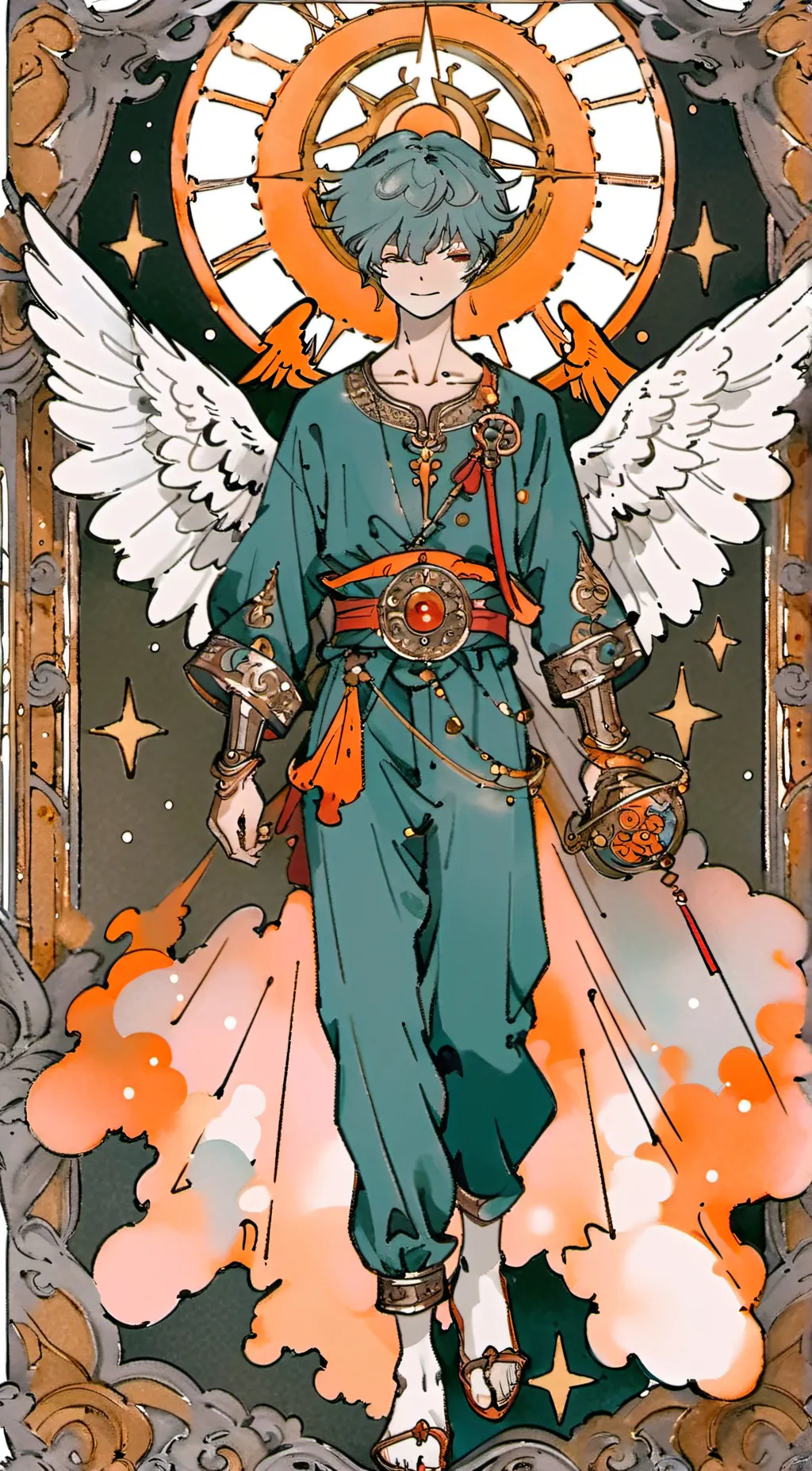 ai character: Luke background