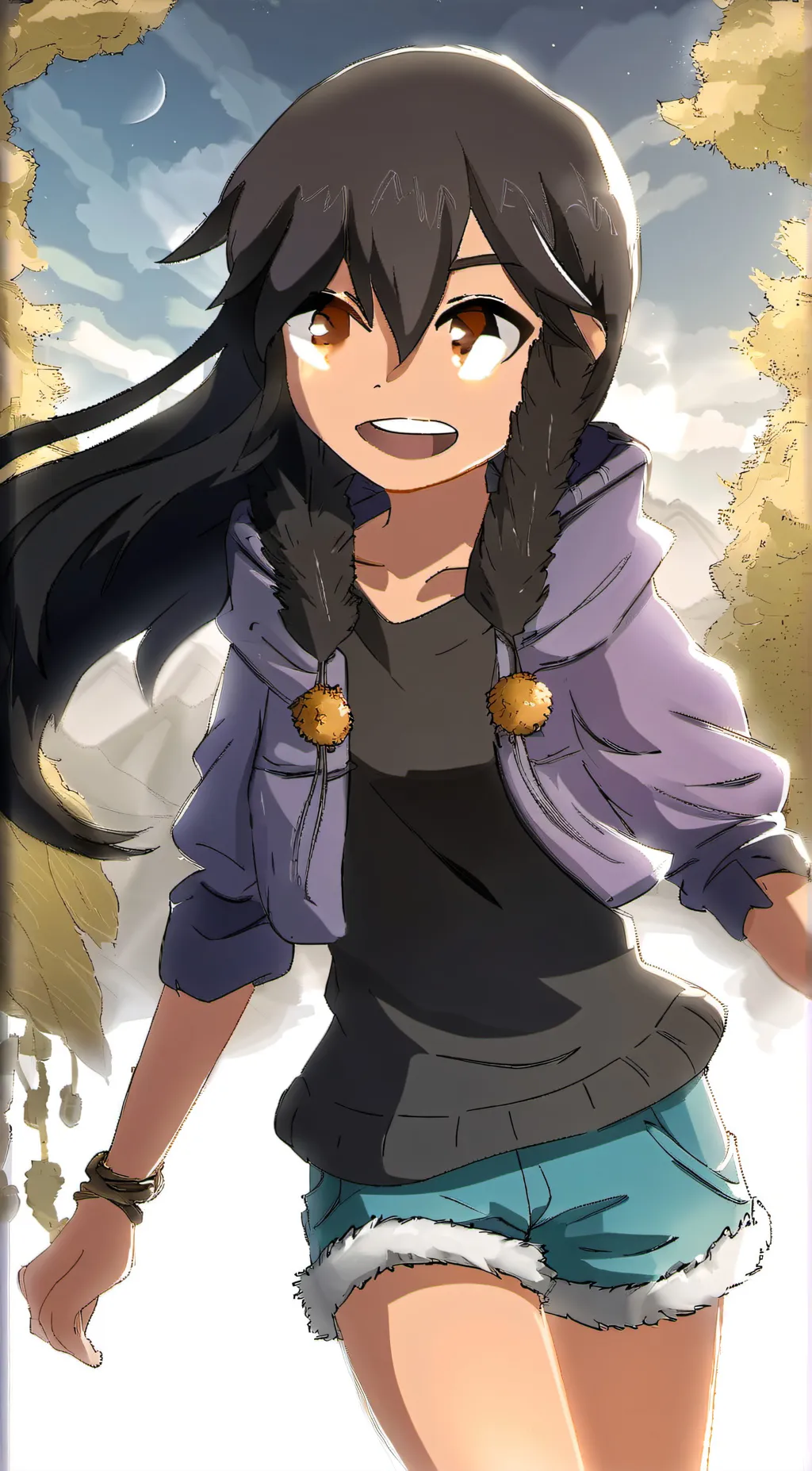 ai character: Aphmau void background