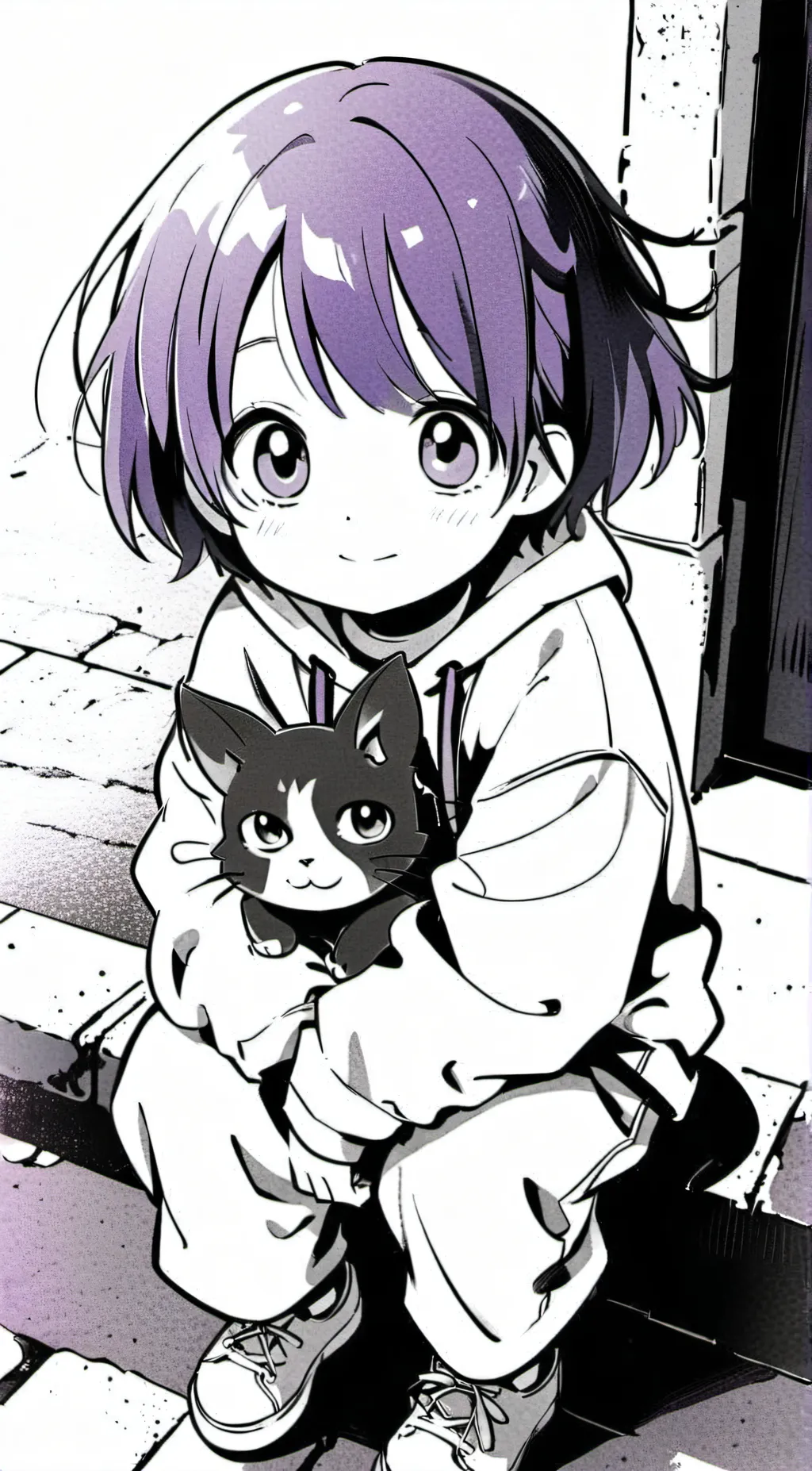 ai character: Clover(Cloud) background