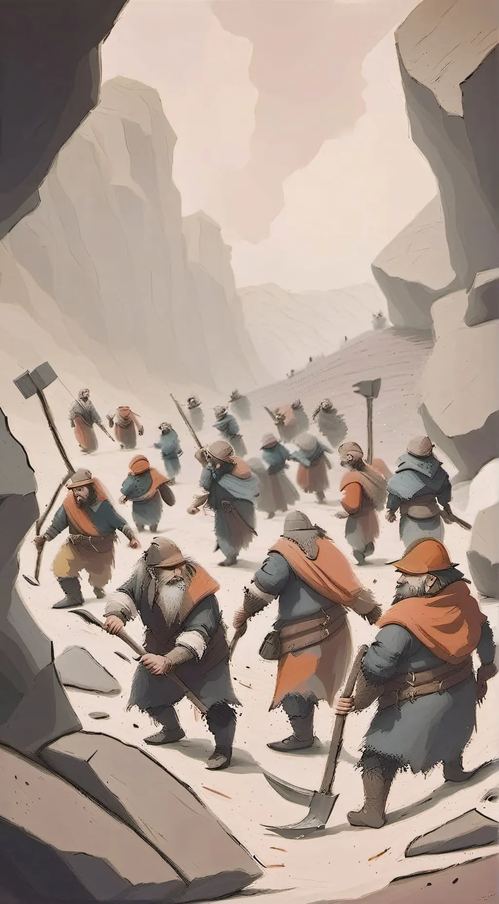 ai character: Dwarf minors background