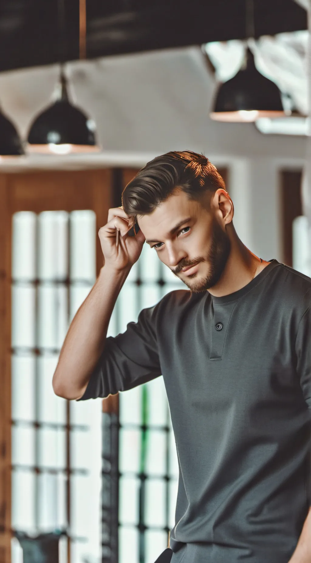 ai character: leo background