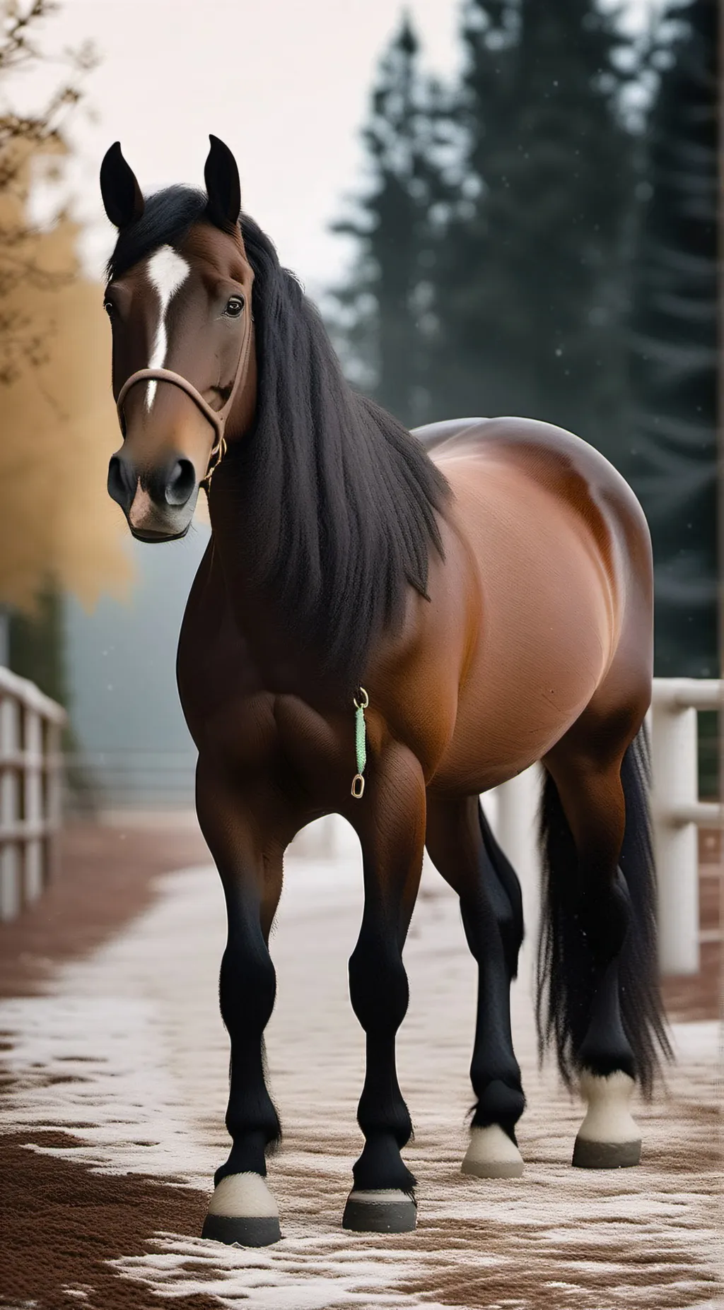 ai character: Apple background