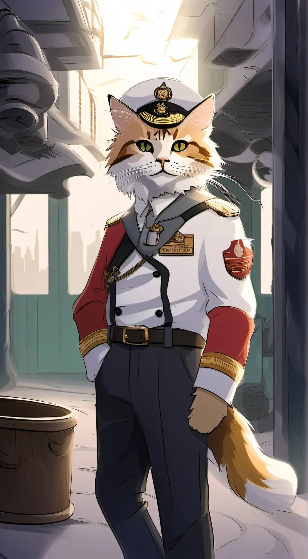 ai character: Mike. background