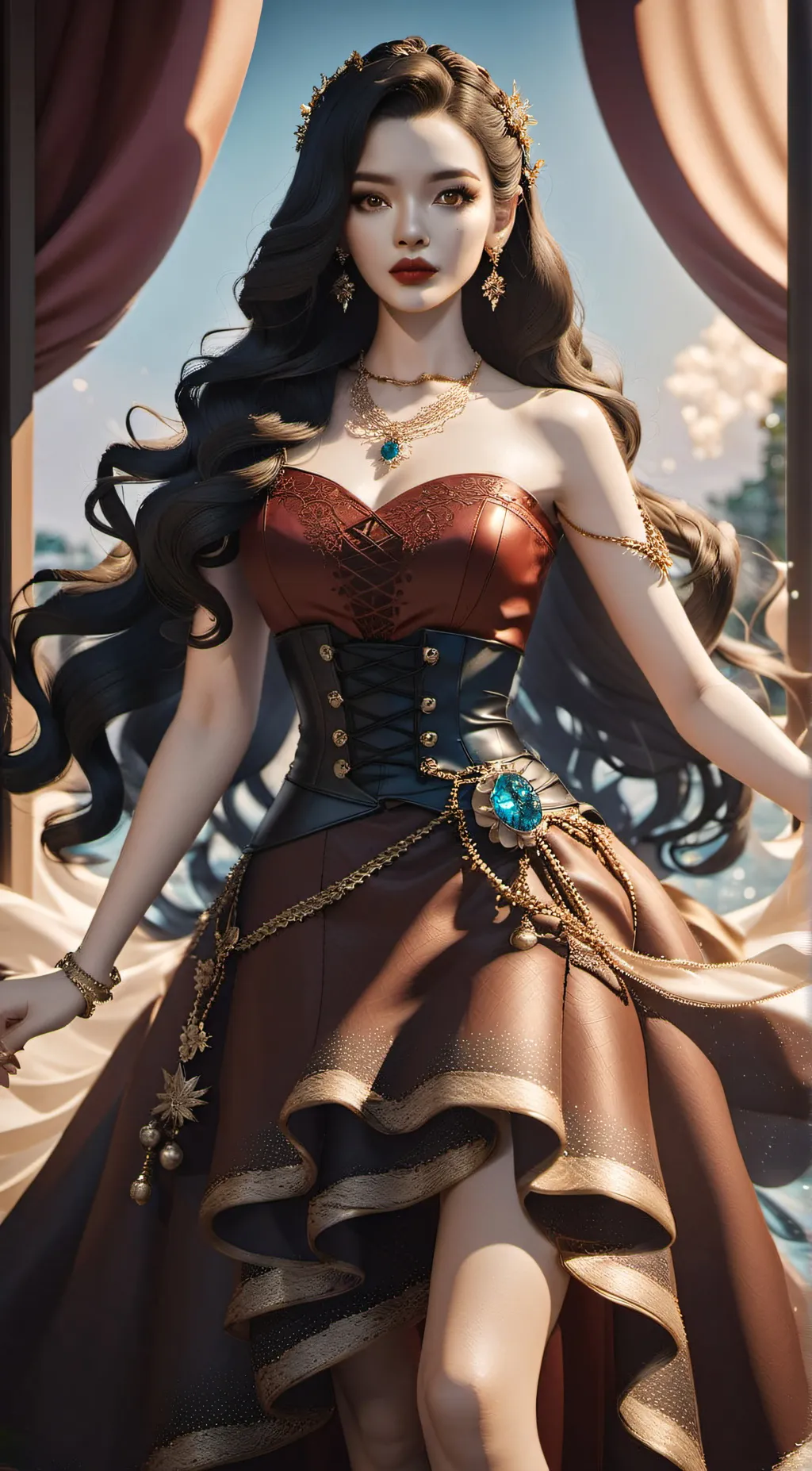 ai character: Charlotte background