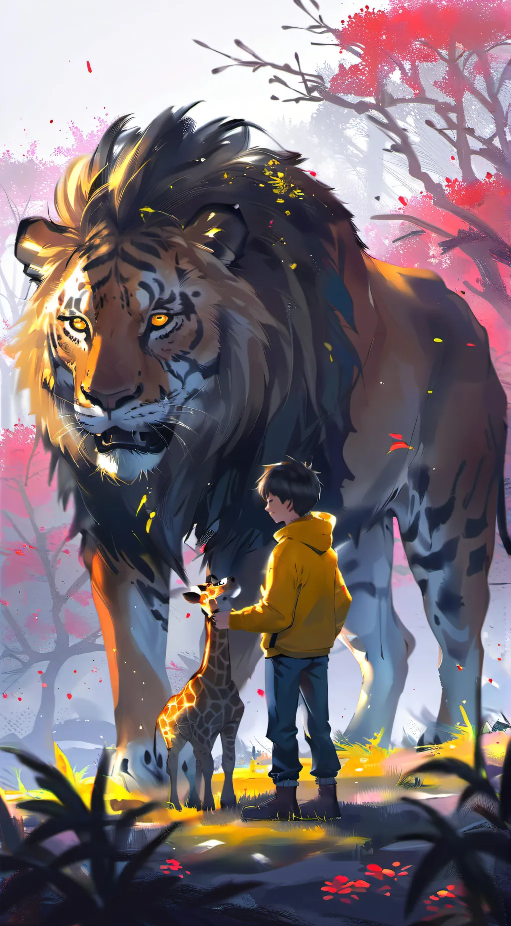 ai character: Max background