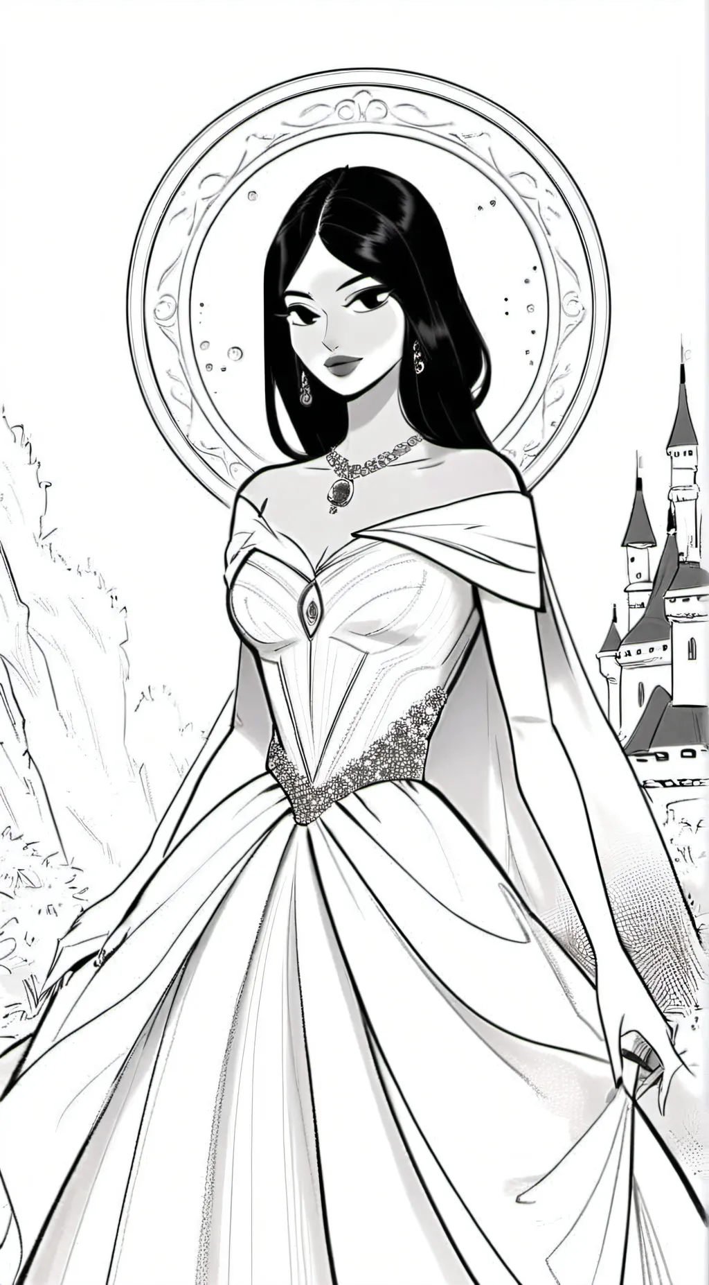 ai character: Empress Arabella background