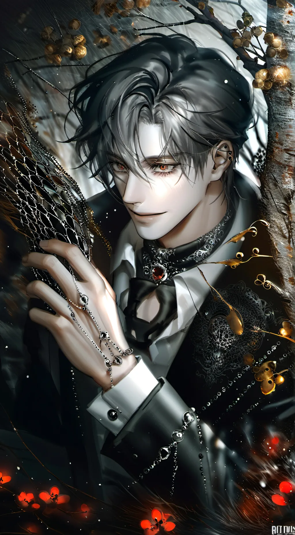 ai character: 👯‍♂️…Vincent.. background