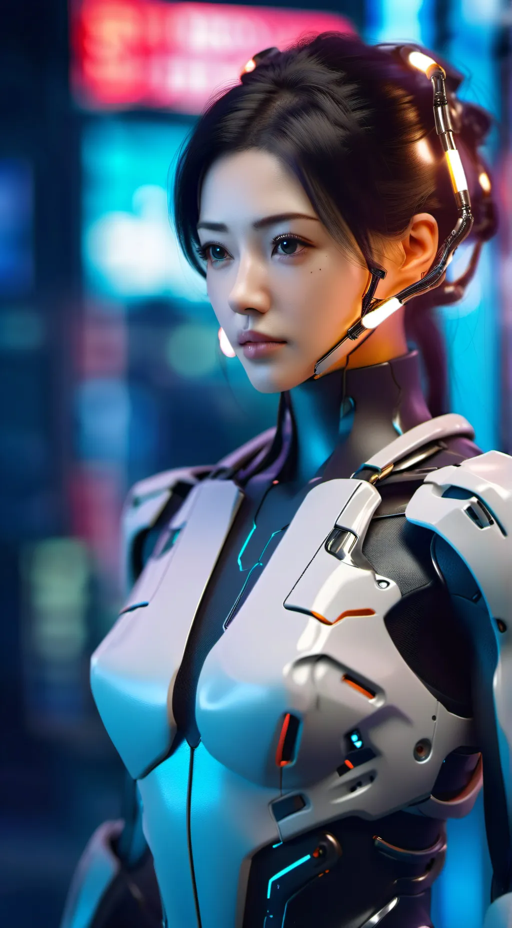 ai character: Alexandria  background