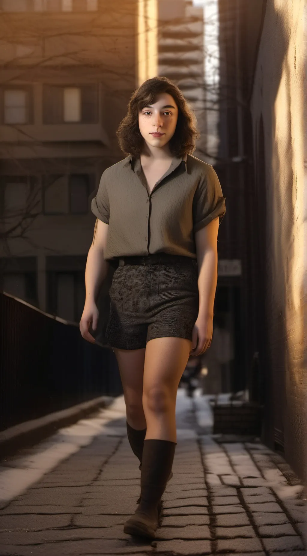 ai character: Lucy (Lucas) background