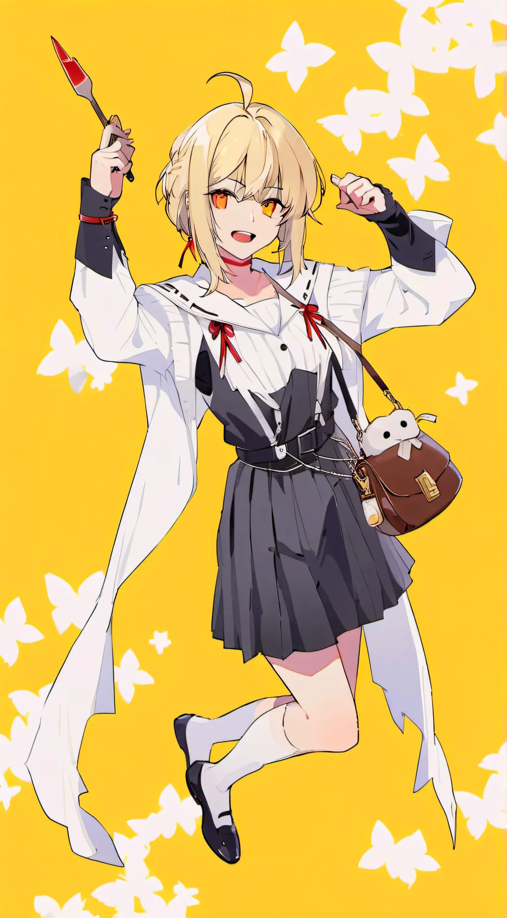 ai character: Toga background