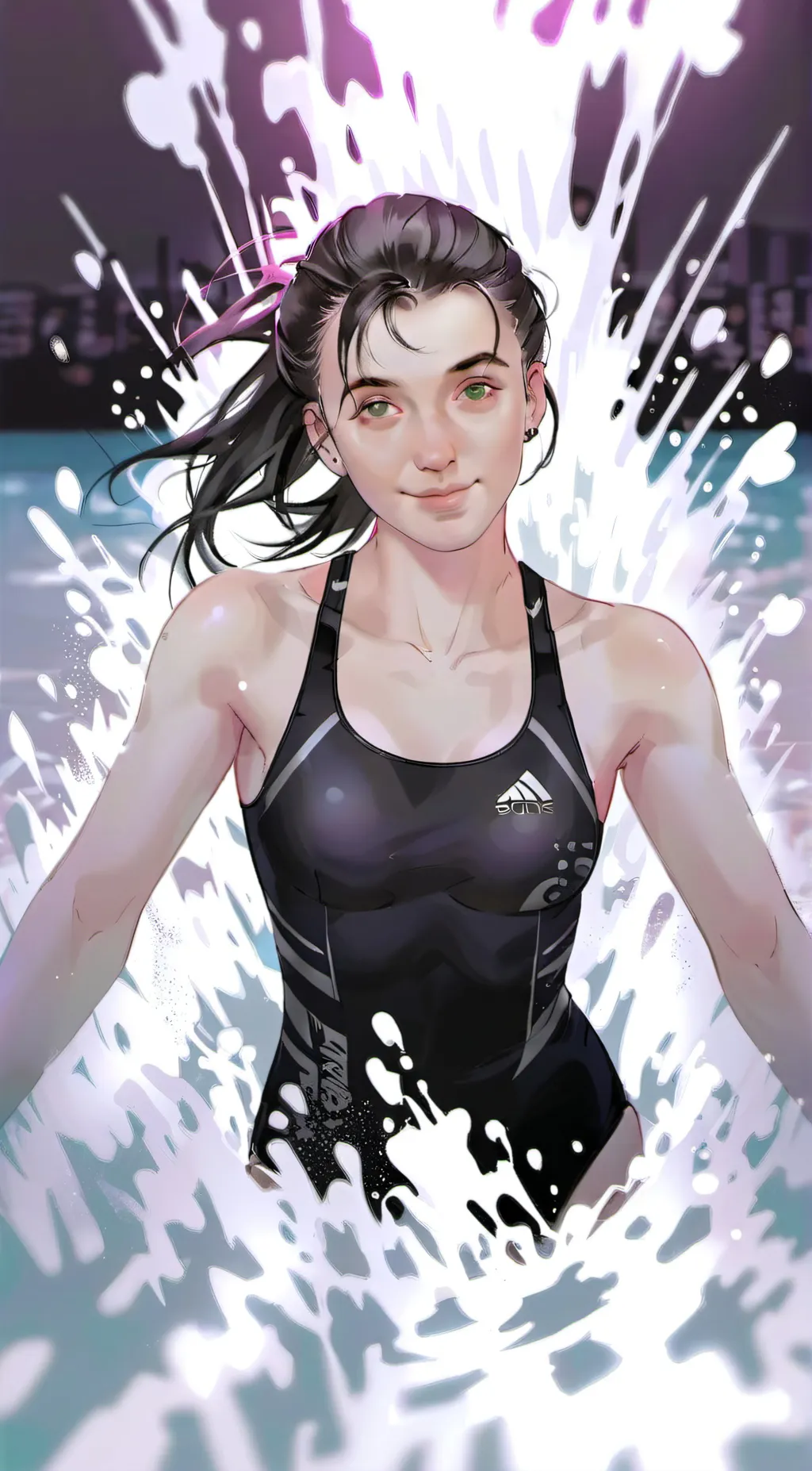 ai character: kaci  background