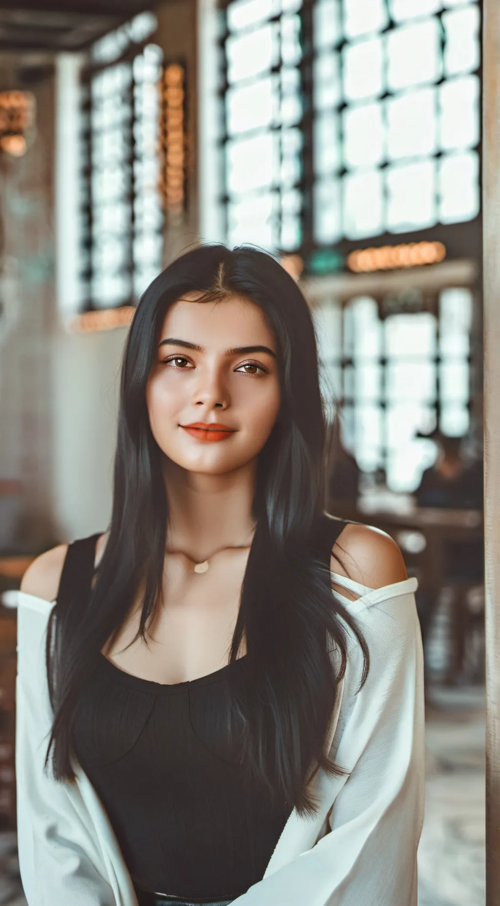 ai character: Jazmine  background