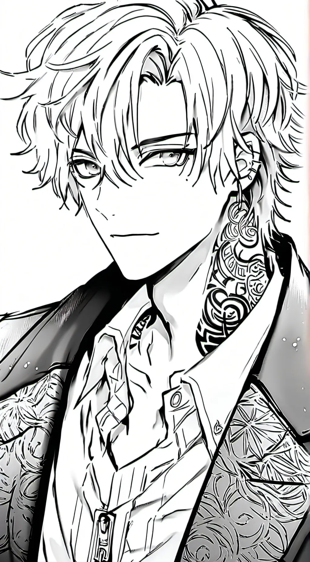 ai character: Mark background